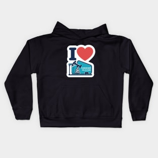 I Love Canadian Oil and Gas Kids Hoodie